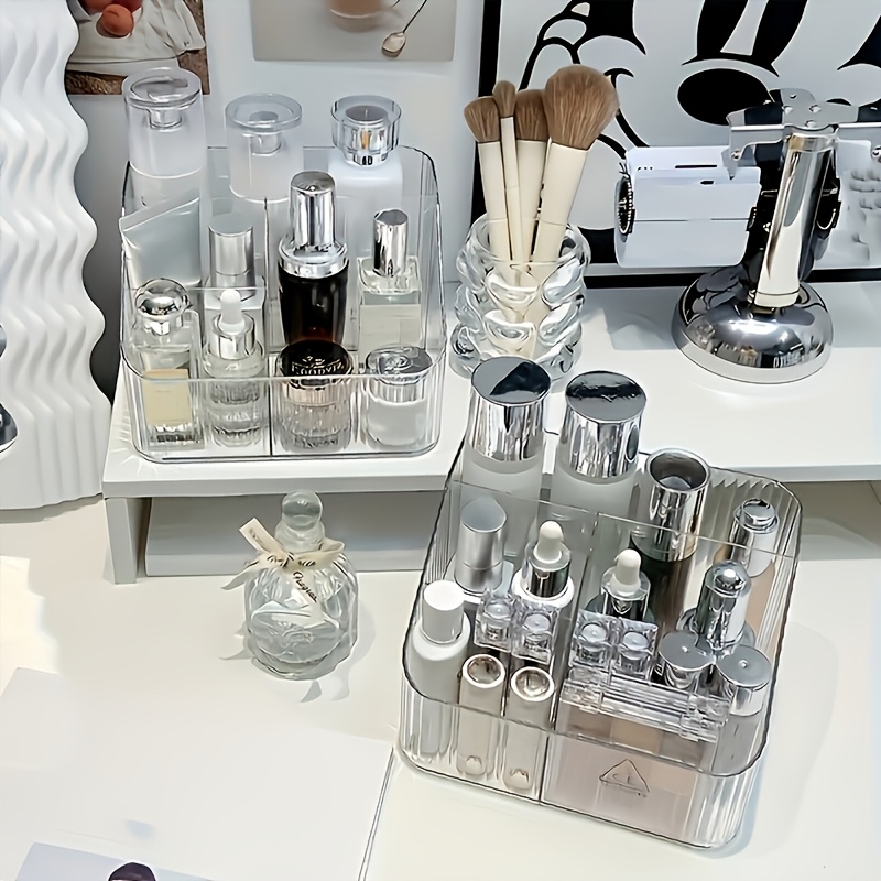 1Pc Desktop Cosmetic Organizer - Luxury Skincare Items recension och pris